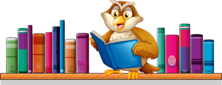 Клипарт книги библиотека