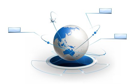 Информационные технологии на прозрачном фоне