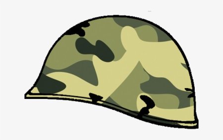 Каска Военная мультяшная