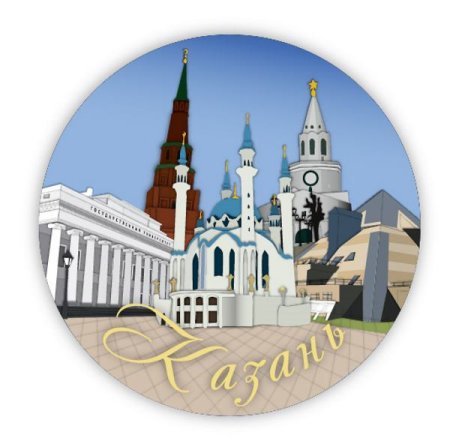 Казань Кремль вектор