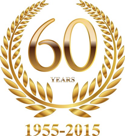 С юбилеем 60 лет на прозрачном фоне