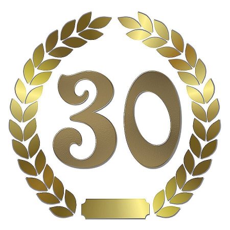 Цифра 80 красивая