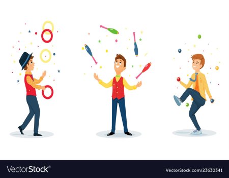 Juggling клоун цирк