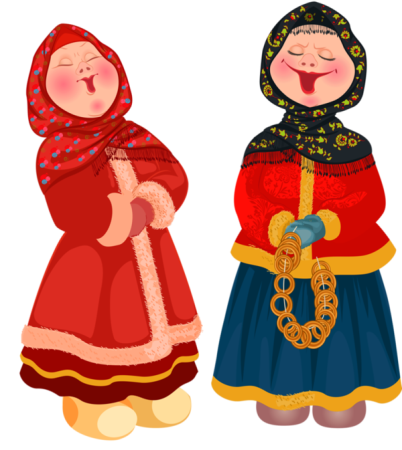 Масленица на прозрачном фоне
