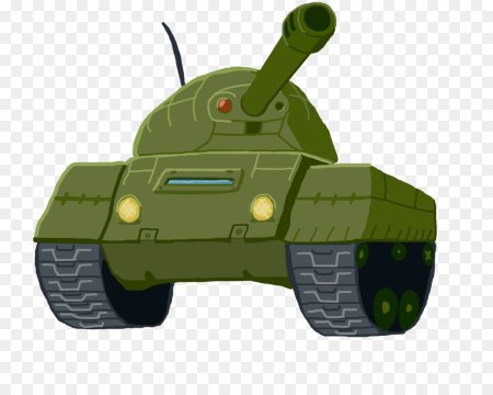 Мультяшный танчик