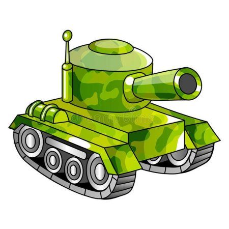 Мультяшный танчик