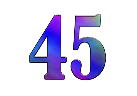 Цифра 45