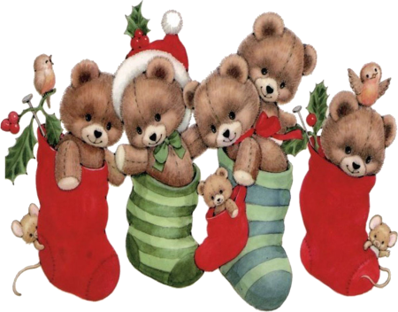 Новогодние мишки