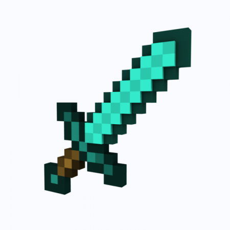 Minecraft Diamond Sword