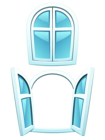 Пластиковые окна вектор
