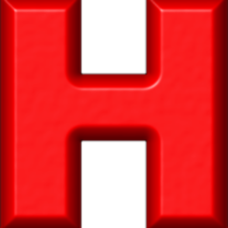 Буква н на фоне