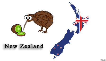 New Zealand надпись