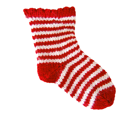 Вязаные носки