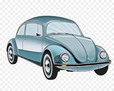 Volkswagen Beetle без фона