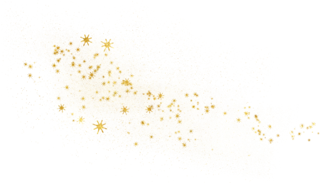 Россыпь блесток на прозрачном фоне