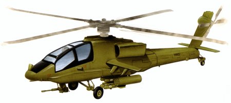 Военный вертолет