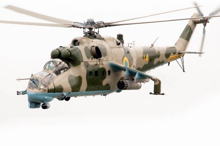 Военный вертолет военный ми 24