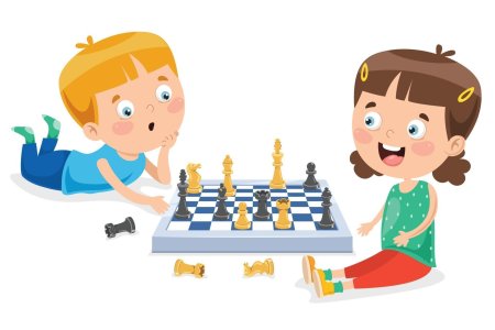 Цветные шахматные фигуры