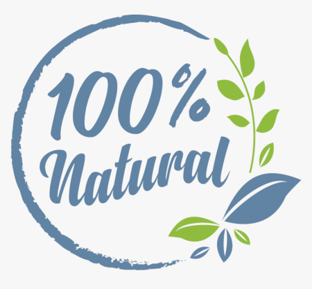 100 Natural logo