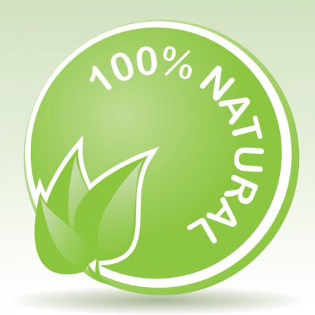 Знак 100 natural