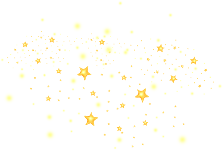 Звездочки на прозрачном фоне