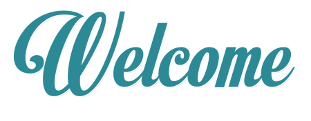 Welcome на белом фоне