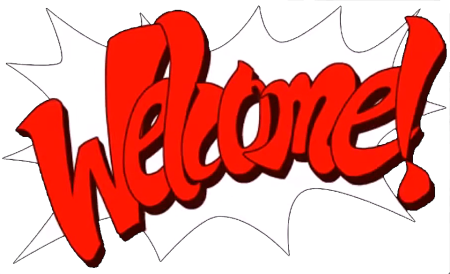 Надпись Welcome