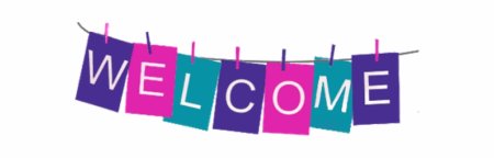 Welcome надпись без фона