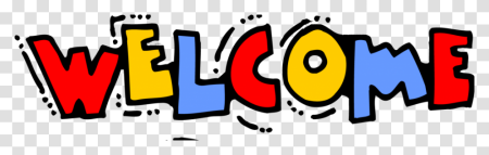 Картинка Welcome мультяшная