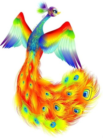 Сказочная птица
