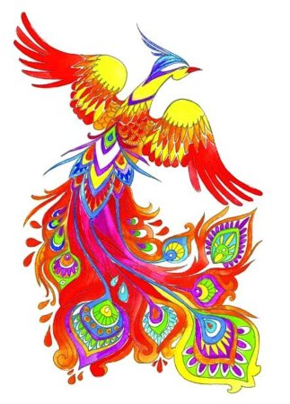 Сказочная птица