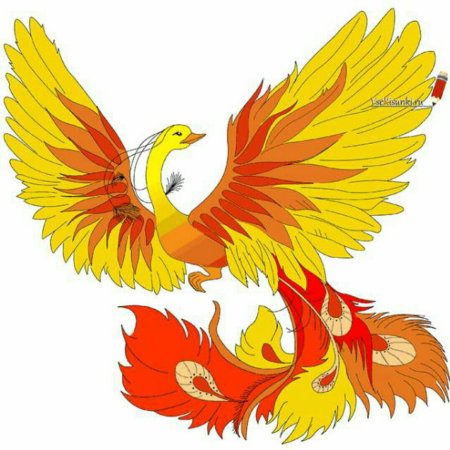 Сказочная птица