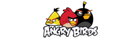 Angry Birds надпись