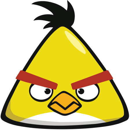 Желтая птичка из Angry Birds