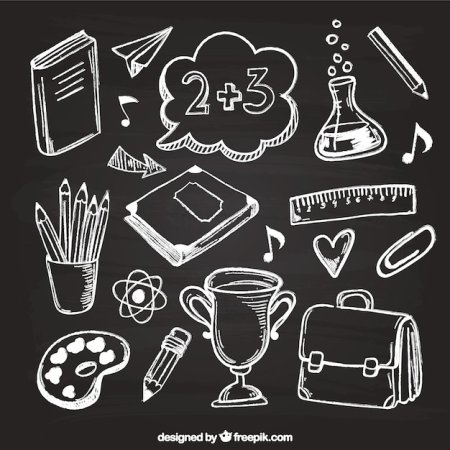 Рисунки мелом