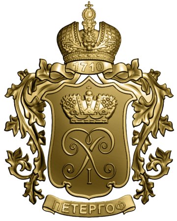 Петергоф фонтаны акварель