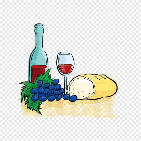 Веселое вино рисунок