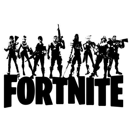 Fortnite силуэт