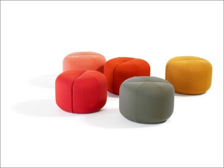 Round Pouf Bob by bla Station / пуф