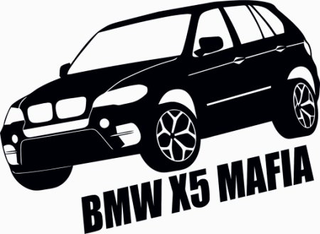 Наклейка BMW