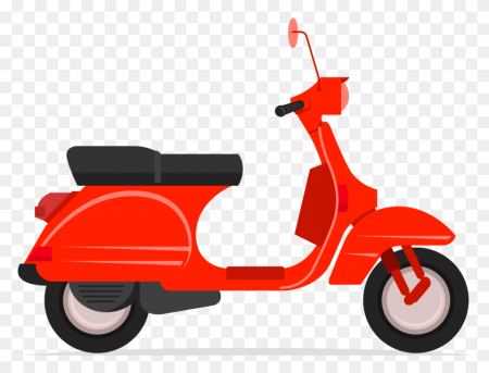 Мопед vector