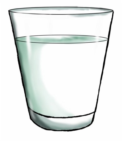 Ребенок со стаканом воды