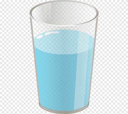 Стакан воды мультяшный