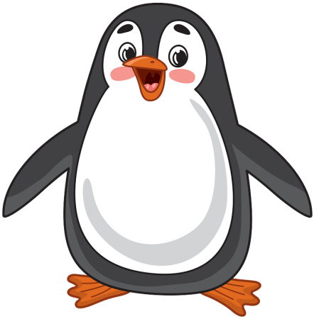 Пингвин мультяшка