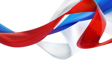 Лента Триколор России вектор