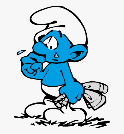 Grouchy Smurf