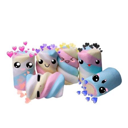 Стикер в виде маршмеллоу