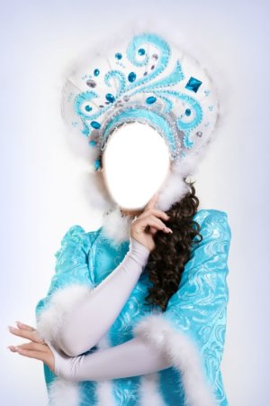 Зимние новогодние костюмы для фотомонтажа детские