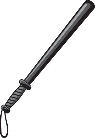 Дубинка без фона