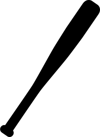 Бейсбольная бита иконка